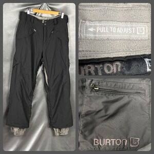 Burton Cargo DRYRIDE Pants Men's Lg Adjustable Snowboard Waterproof Ski Snow Y2K